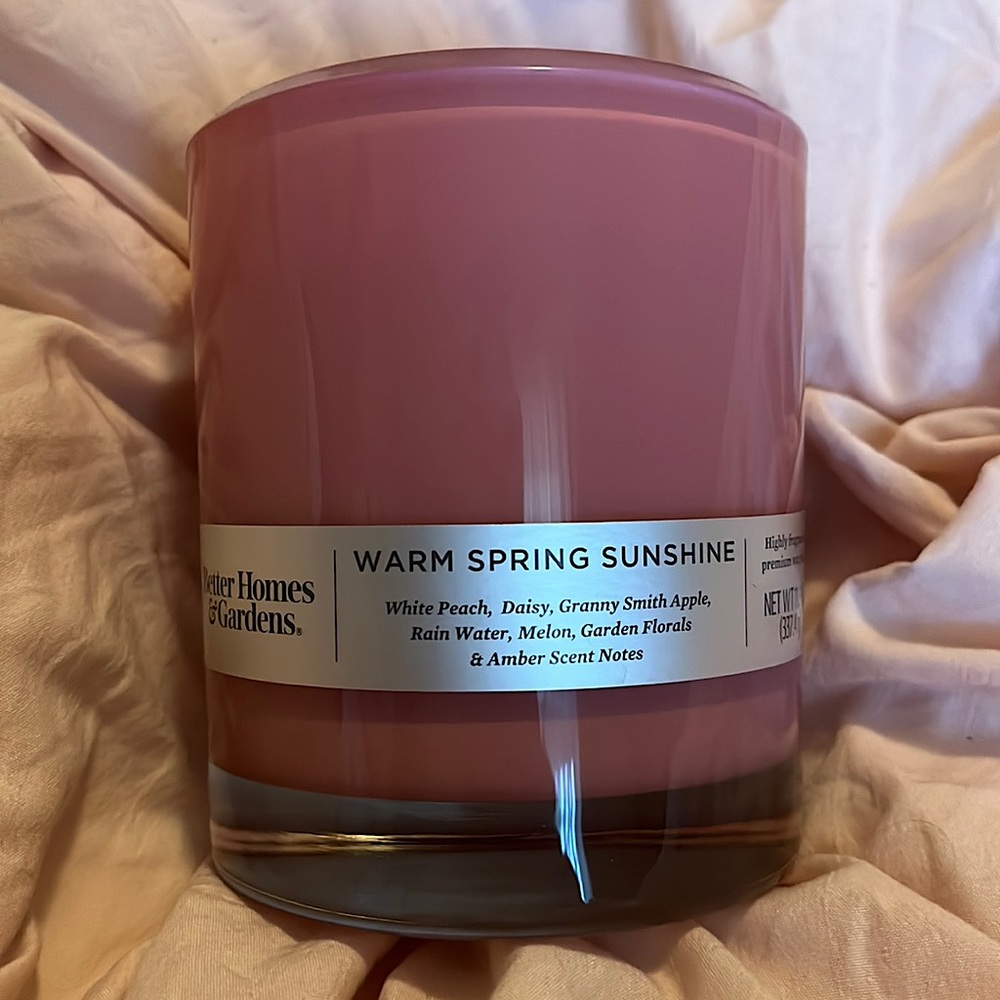 Warm Spring Sunshine candle